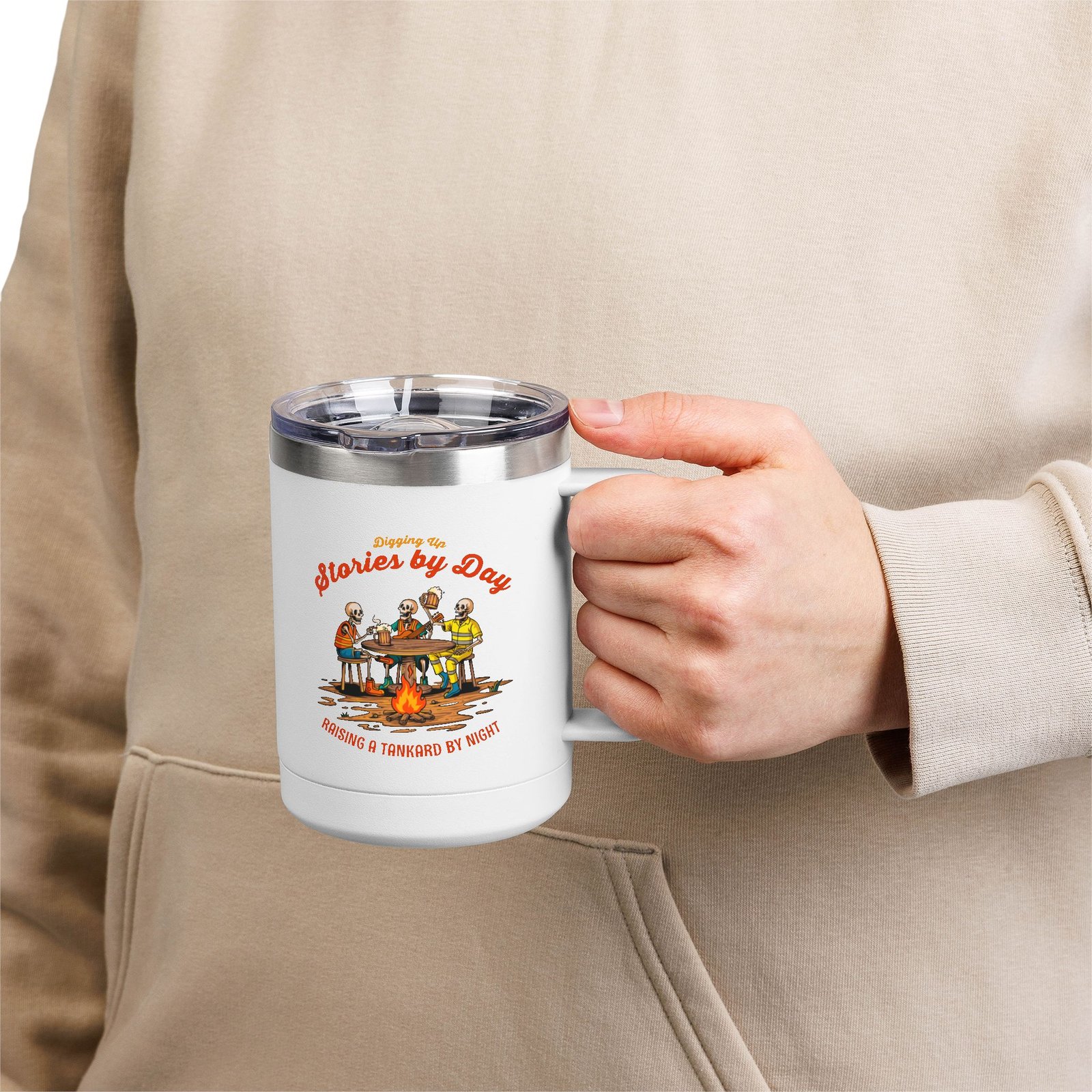 The Dawn-to-Dusk Tumbler | 15oz Insulated Travel Cup - Image 4